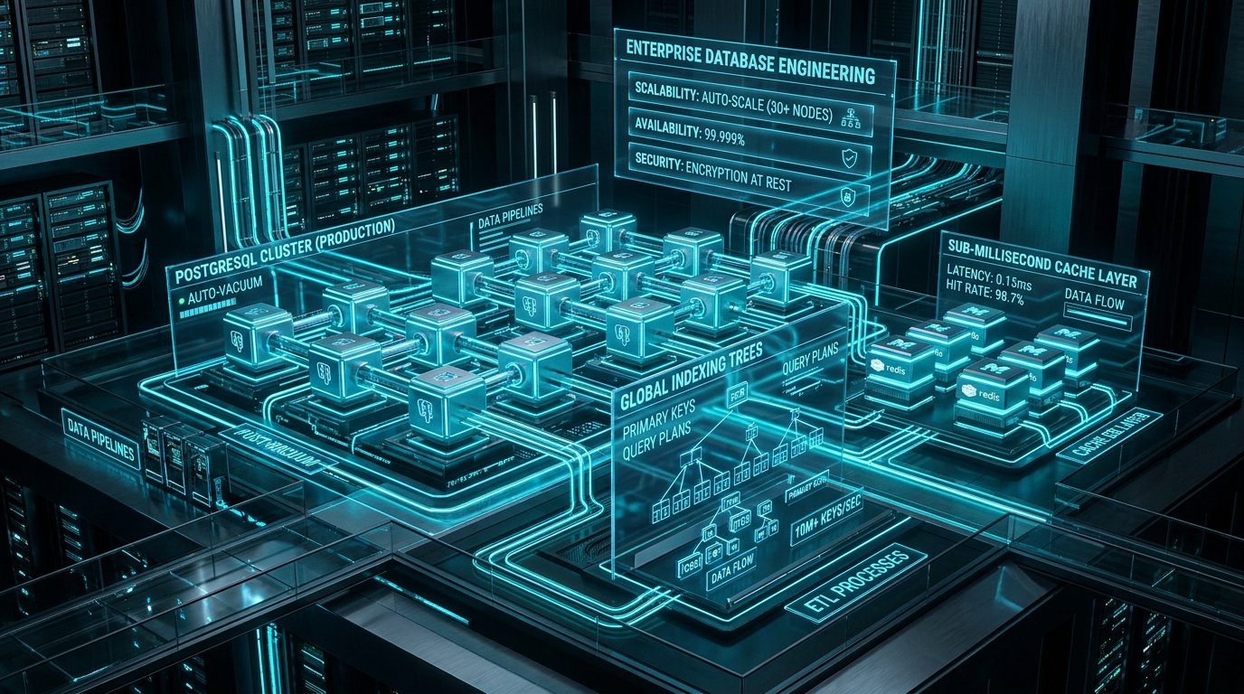 Enterprise Relational Database Architecture & PostgreSQL Cluster
